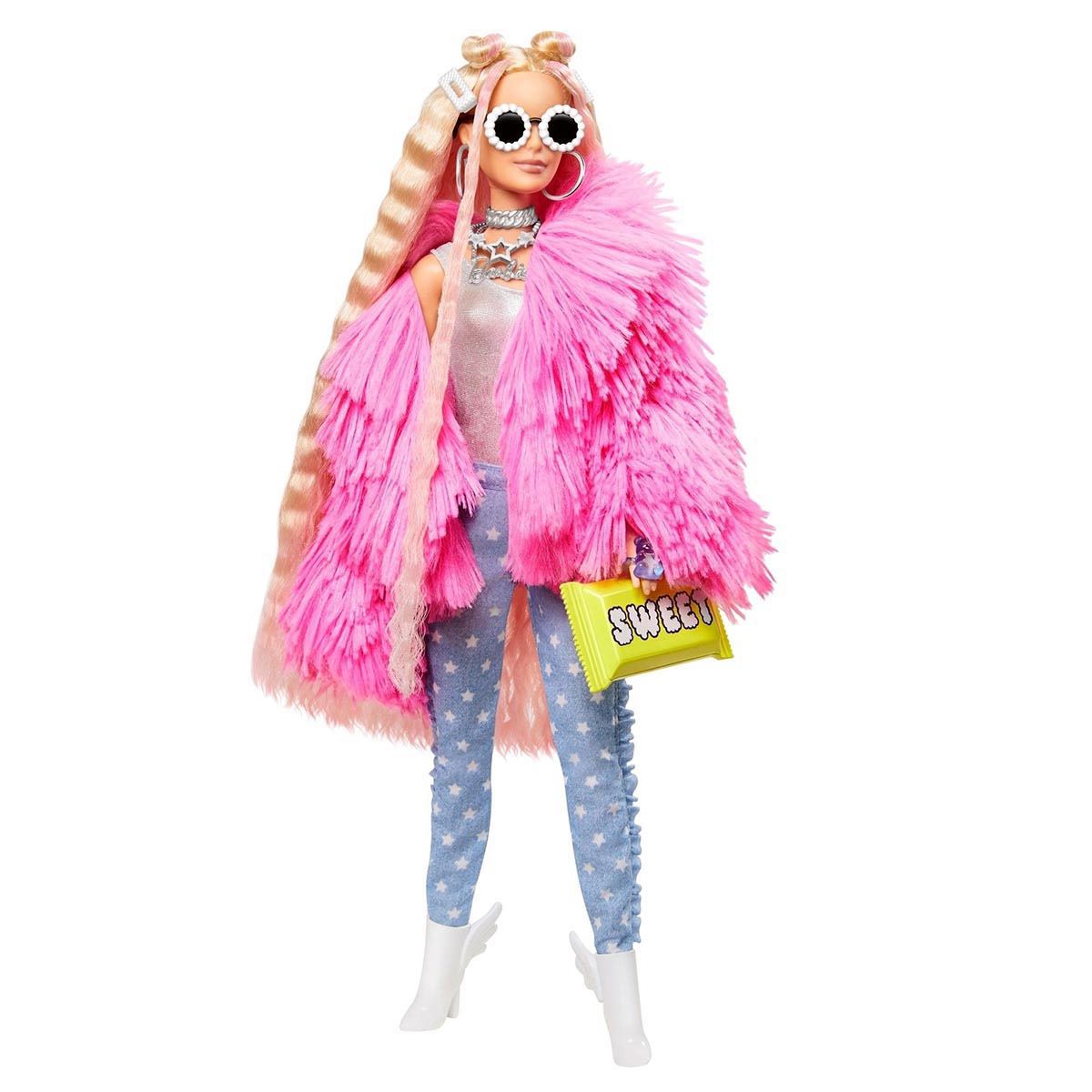 Barbie Extra Abrigo Rosa 