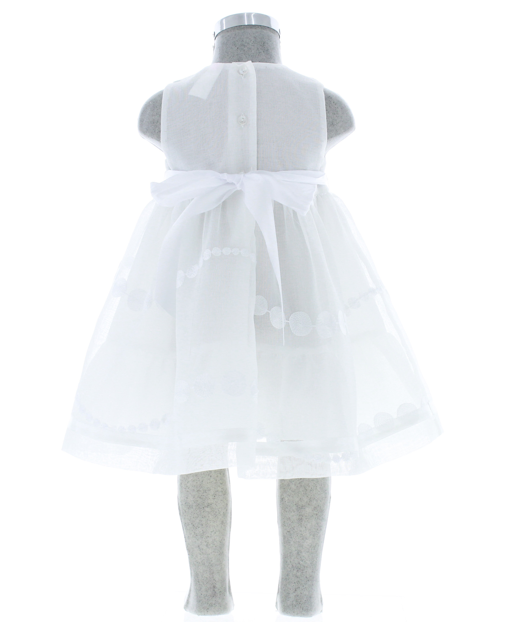 Vestido para Niña Pequeña Lino 1 a 5 años 2943.