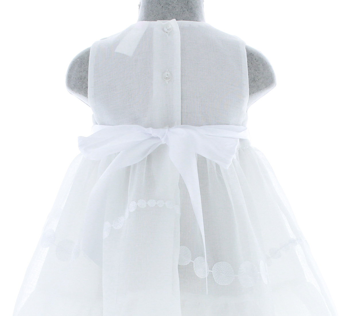 Vestido para Niña Pequeña Lino 1 a 5 años 2943.