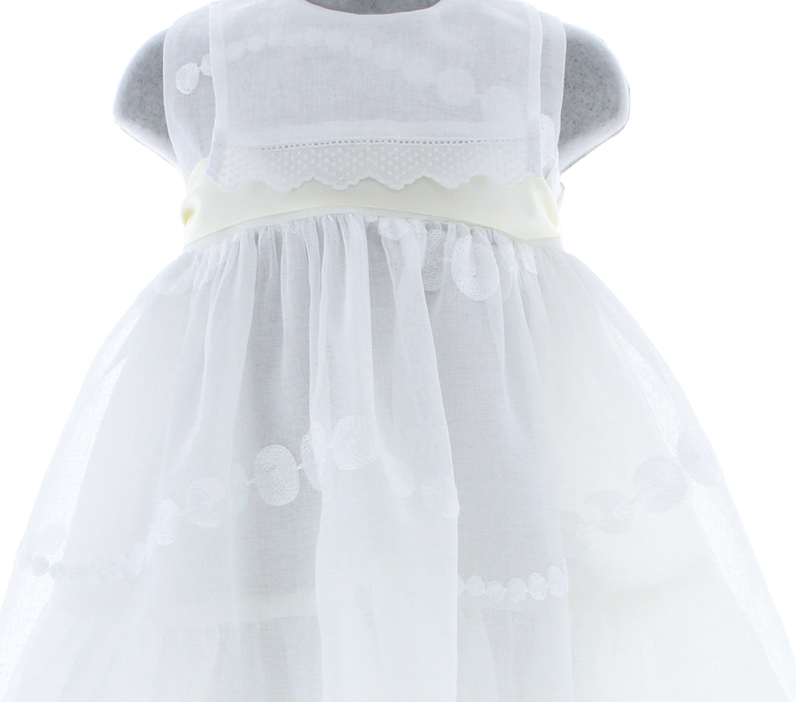 Vestido para Niña Pequeña Lino 1 a 5 años 2944.