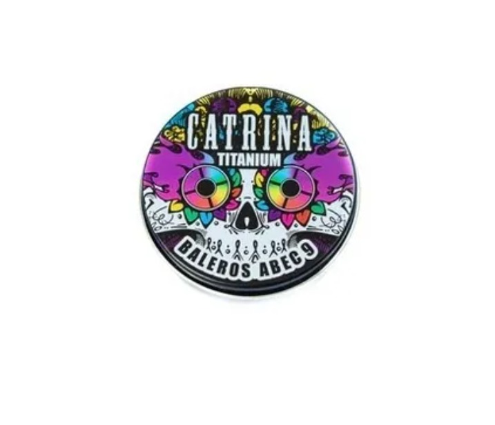 Set de 8 baleros de titanium, abec 9, para patines y patineta