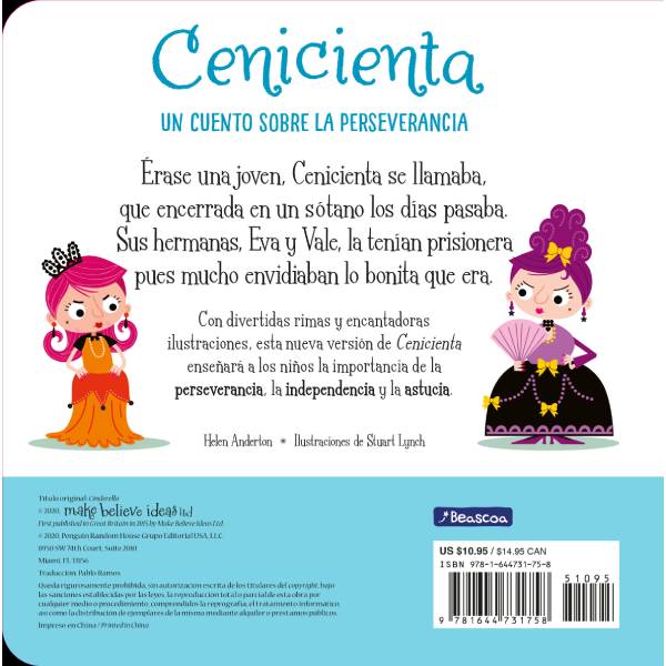 Cenicienta un cuento sobre la perseverancia Autor Helen Anderton