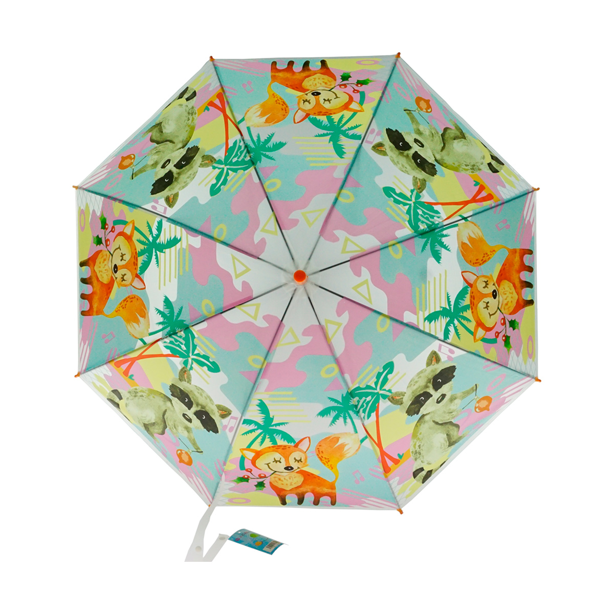 PARAGUAS SOMBRILLA INFANTIL  19" EVA ESTAMPADA, PLASTIFICADO RESISTENTE CON SILVATO J CALLI