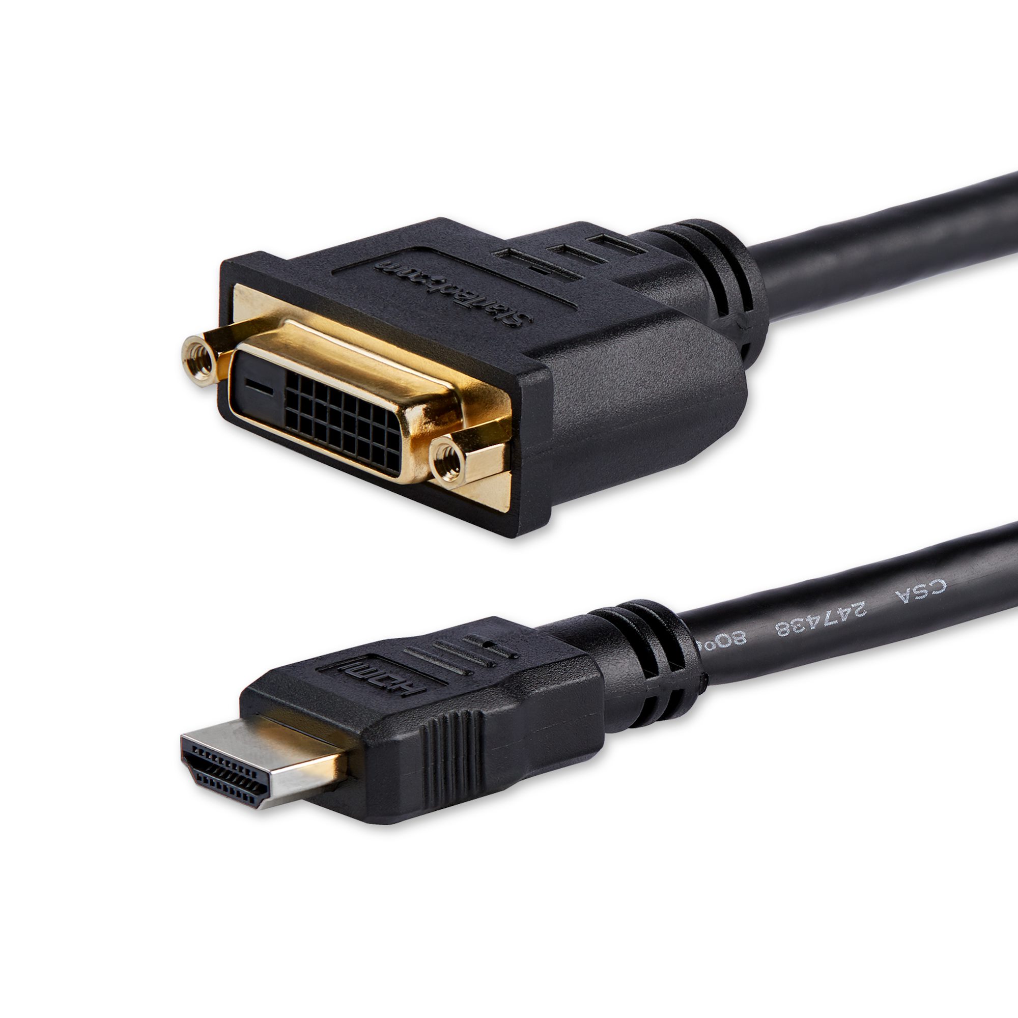 Cable Adaptador HDMI Macho - DVI-D Macho, 15 Metros, Negro