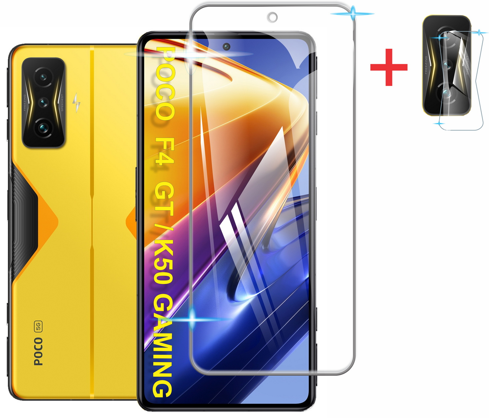 USTIYA Handyhülle Für Xiaomi Poco F4 GT – TPU, Transparent, 4-Ecken-Schutz