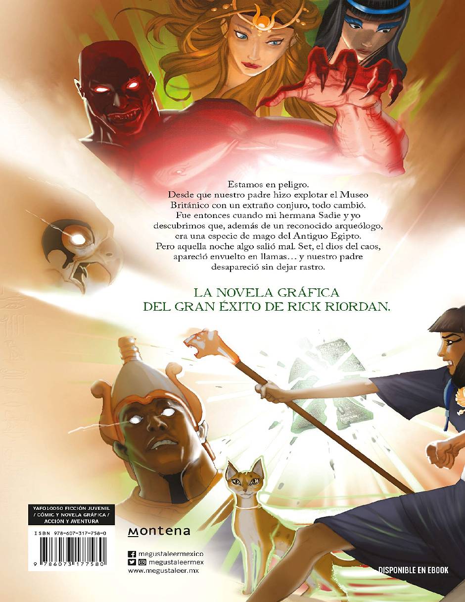 La pirámide roja Autor Rick Riordan 