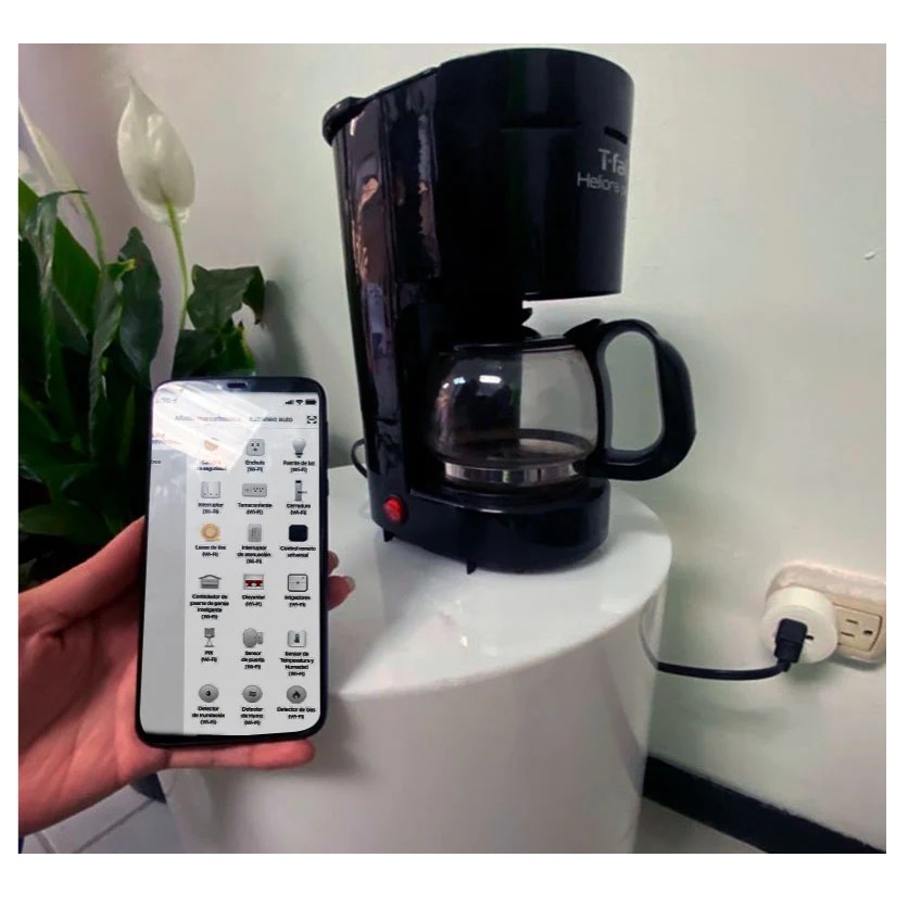 Juego de 2 Sockets Inteligentes para Prender y Apagar Aparatos Electricos desde tu Celular con App / Master / IOT-SOCKET2