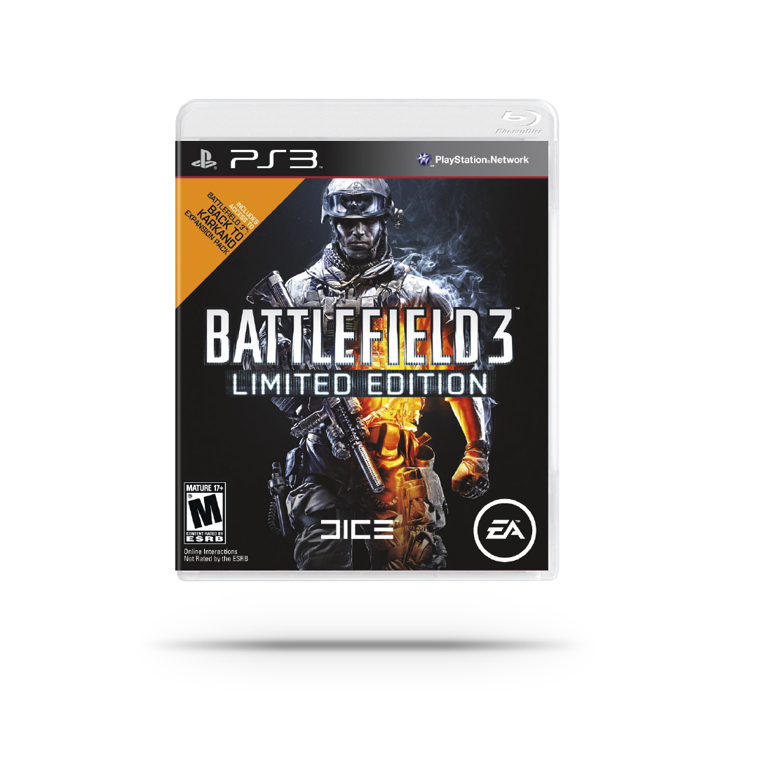 Videojuego -Battlefield 3 Limited Edition (PS3)