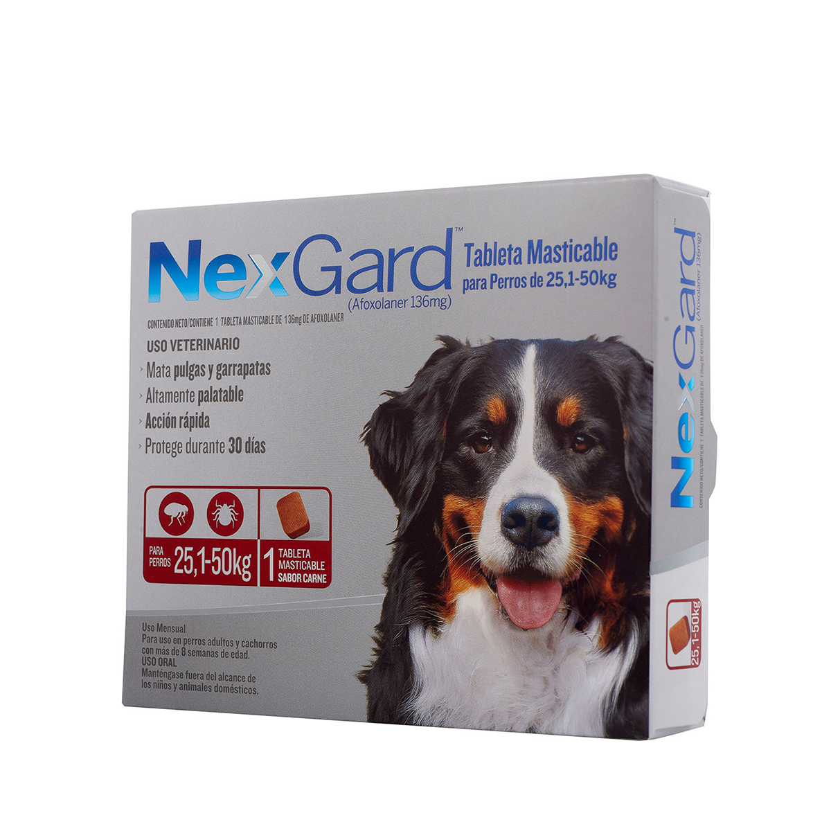 NexGard Masticable Desparasitante Externo para Perro, X-Grande