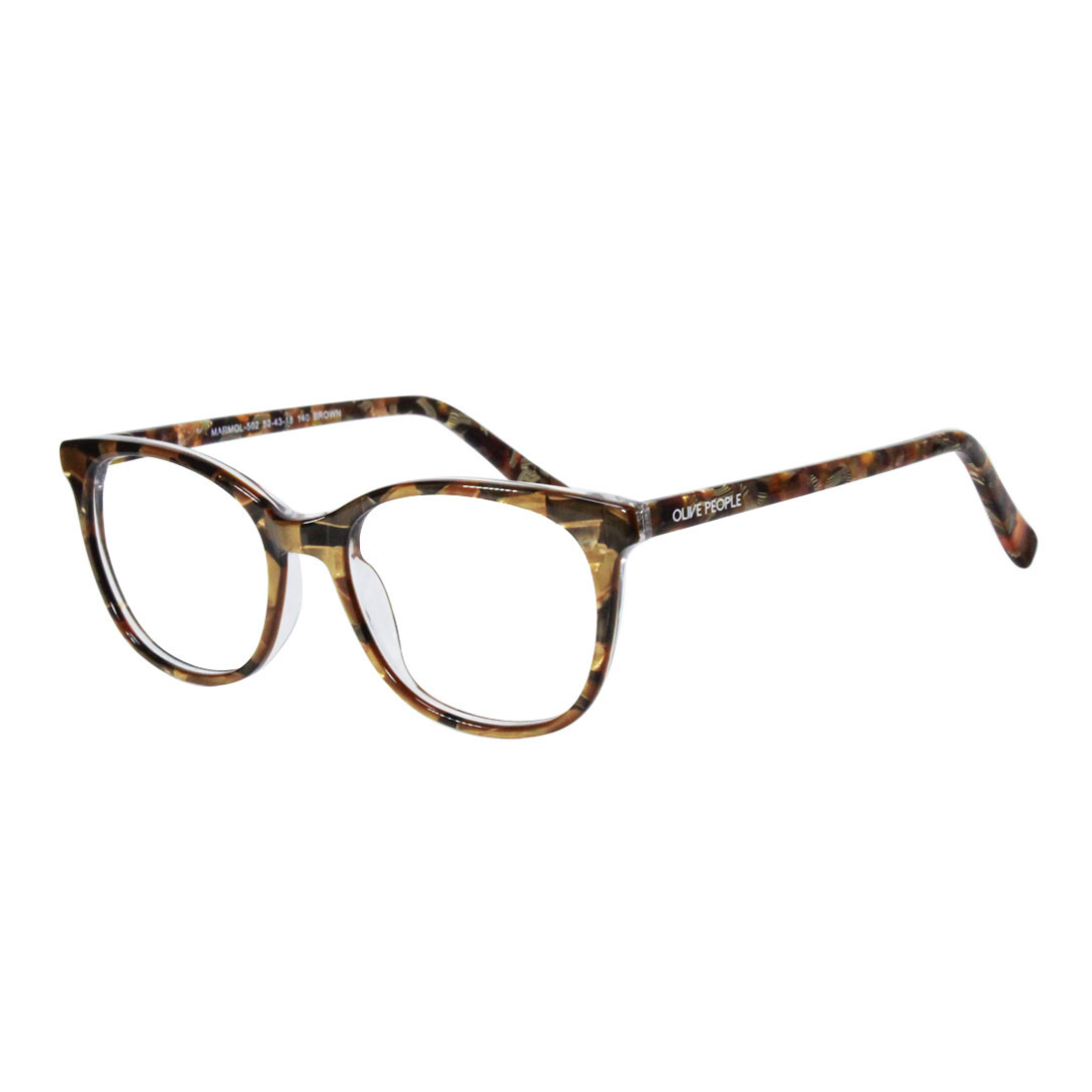 Armazón lente oftálmico graduable para Dama Acetato Olive People Marmol 502