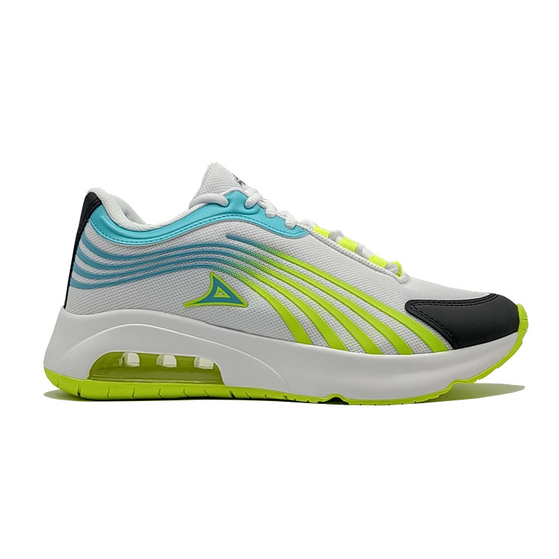 Tenis Pirma 5047 Blanco Azul Amarillo Válvula Hombre Originales Ejercicio Gym