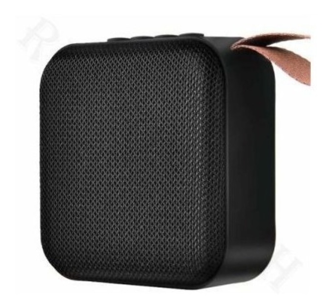 Mini Bocina T5 Diseño Cuadrado Bluetooth Radio Negro