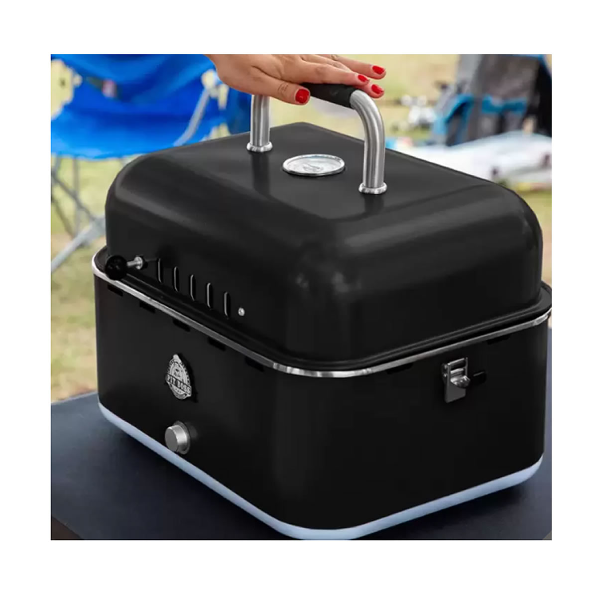 Asador Portátil a Carbón Pit Boss