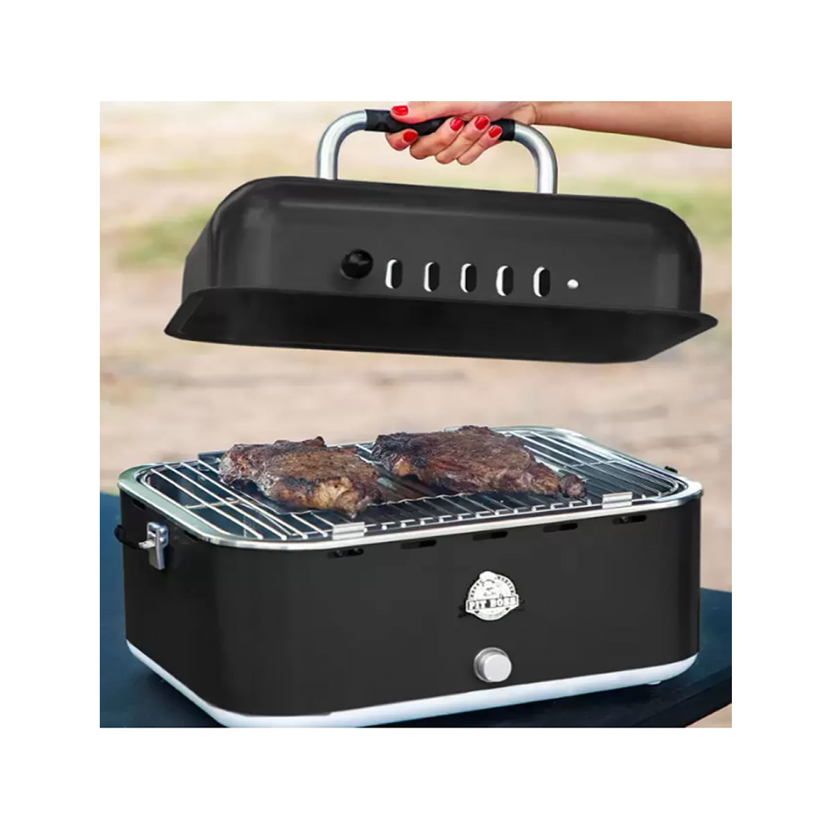 Asador Portátil a Carbón Pit Boss