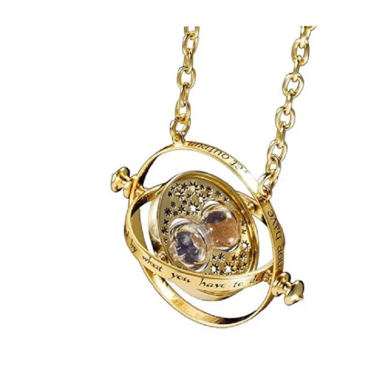 Collar Con Dije De Giratiempo Hermione Harry Potter