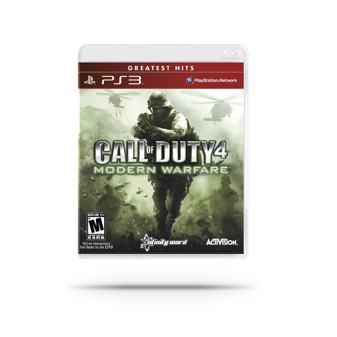 Videojuego - Call of Duty 4: Modern Warfare (PS3) (Reacondicionado Grado A)
