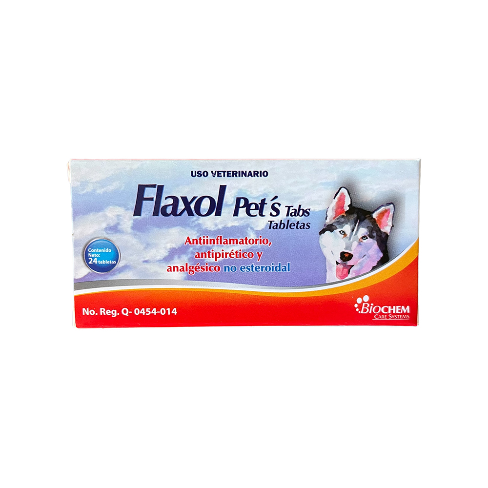 Flaxol Pets 24 Tabletas Laboratorio Biochem
