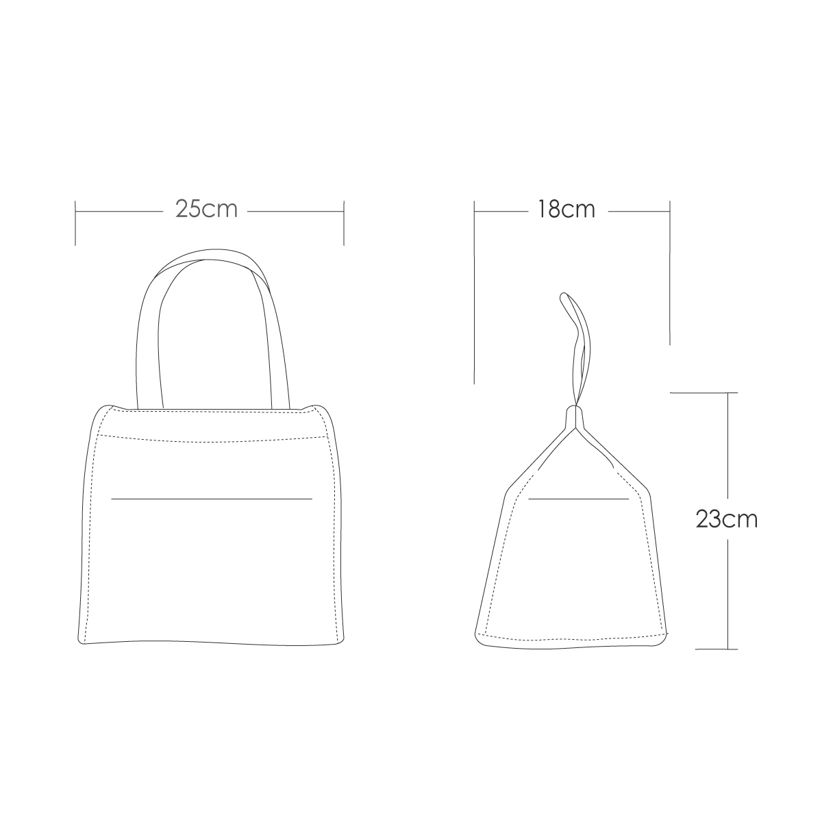 Bolsa Térmica Lonchera De Almuerzo, Lunch Bag Multiusos (Azul con fresas)