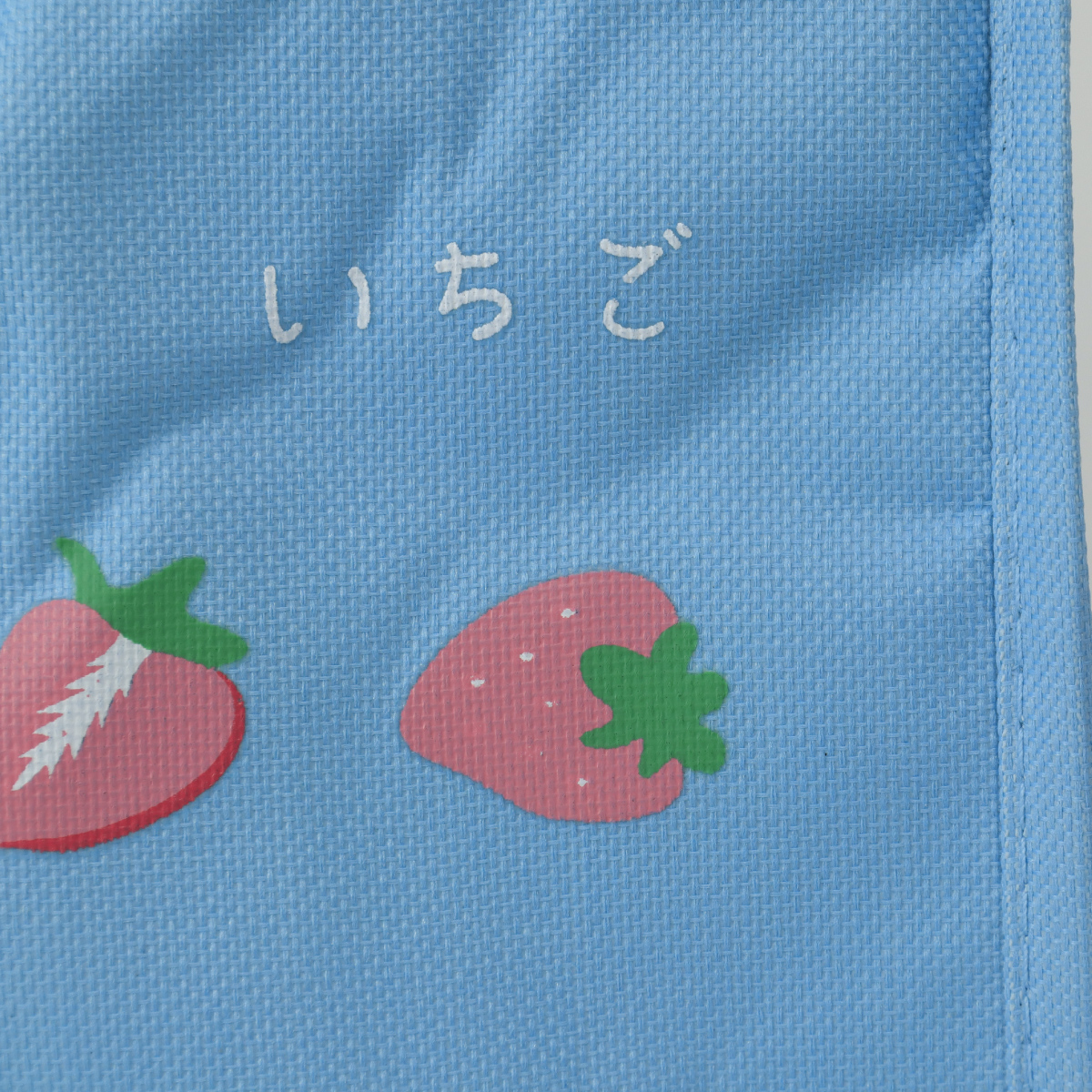 Bolsa Térmica Lonchera De Almuerzo, Lunch Bag Multiusos (Azul con fresas)