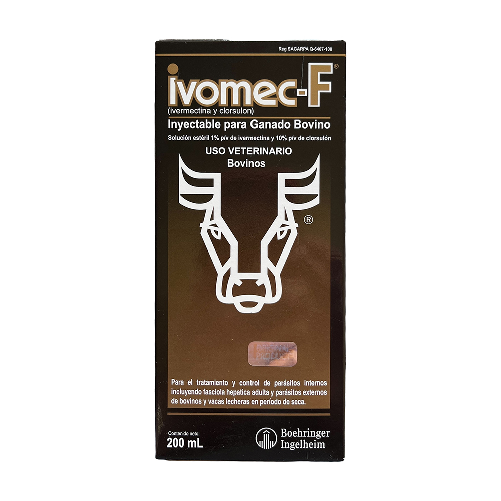 Ivomec F 200 ml Desparasitante Merial