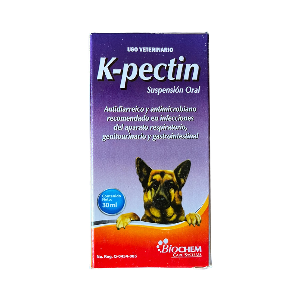 K-pectin 30ml Antidiarreico Y Respiratorio Para Perro Y Gato