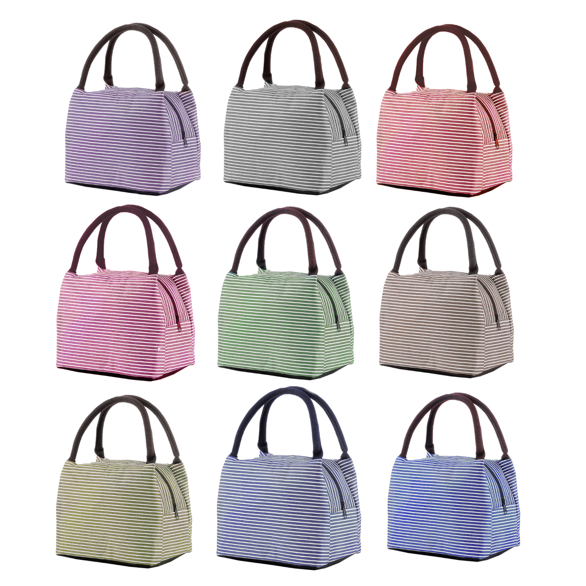 Bolsa térmica de comida tipo lonchera bolsa de almuerzo portátil gran capacidad