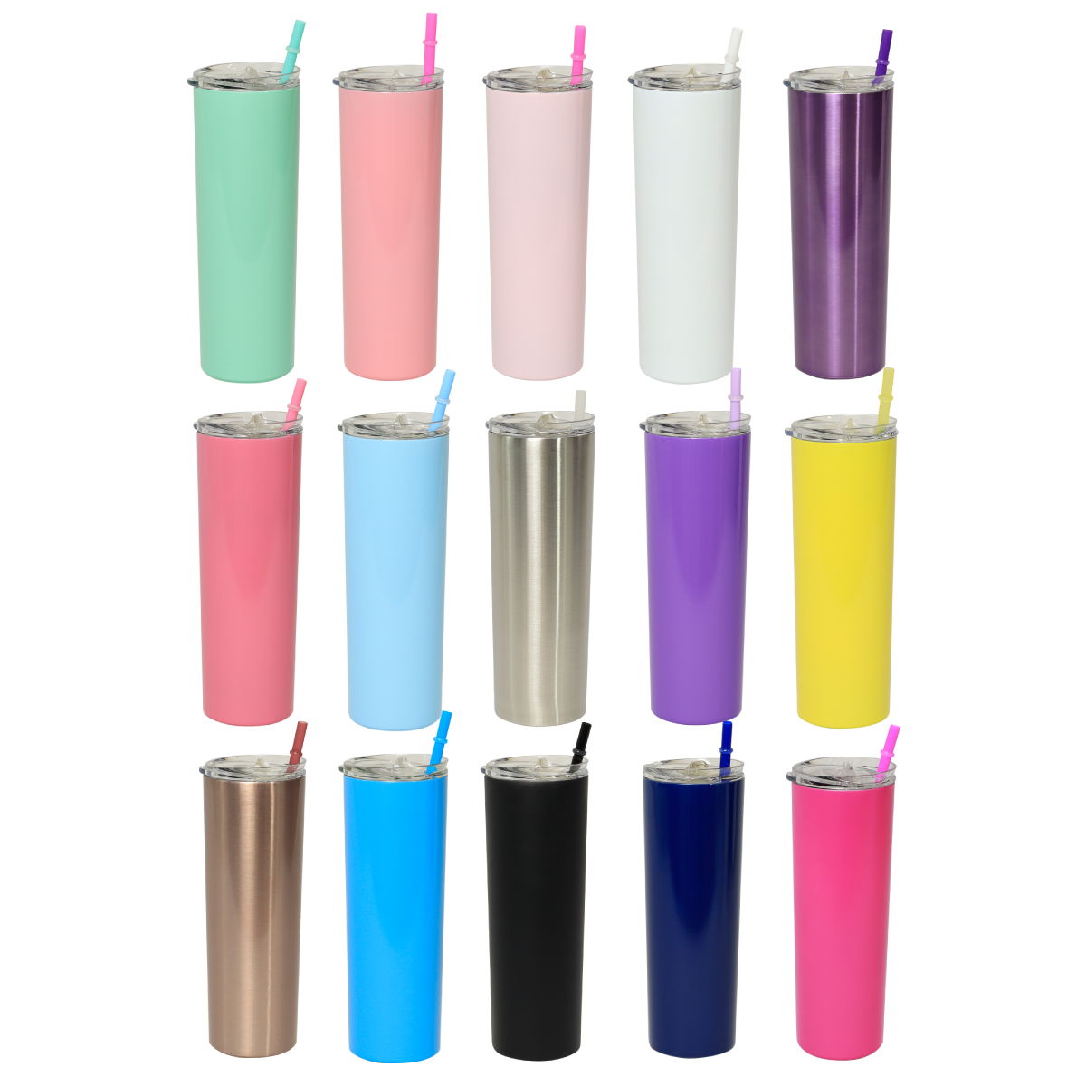 2 Termos vaso para bebidas de 20oz  acero inoxidable de doble pared