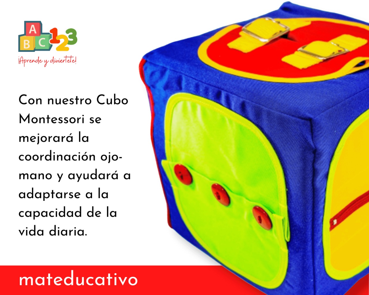 CUBO DIDACTICO MONTESSORI