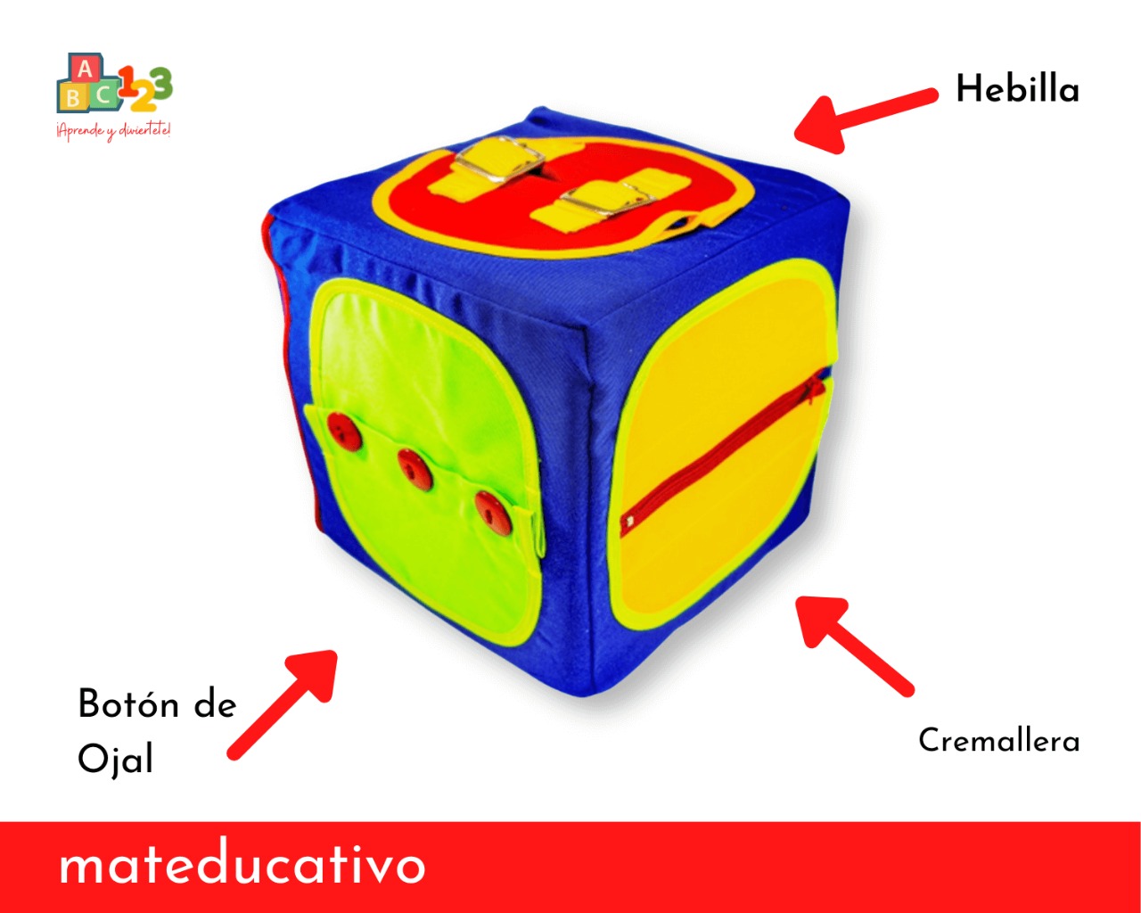CUBO DIDACTICO MONTESSORI
