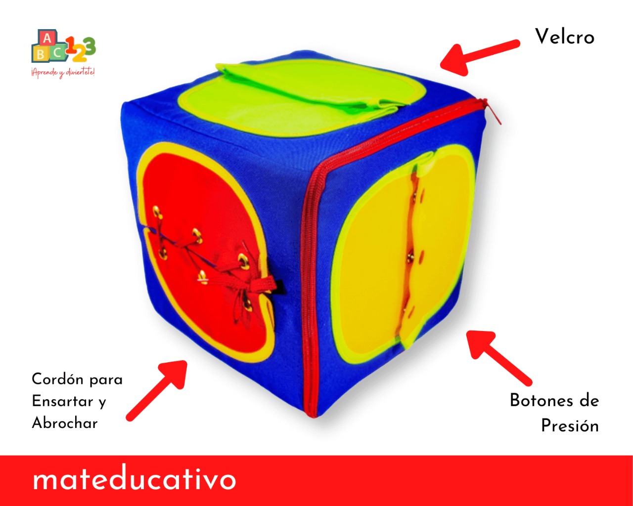 CUBO DIDACTICO MONTESSORI