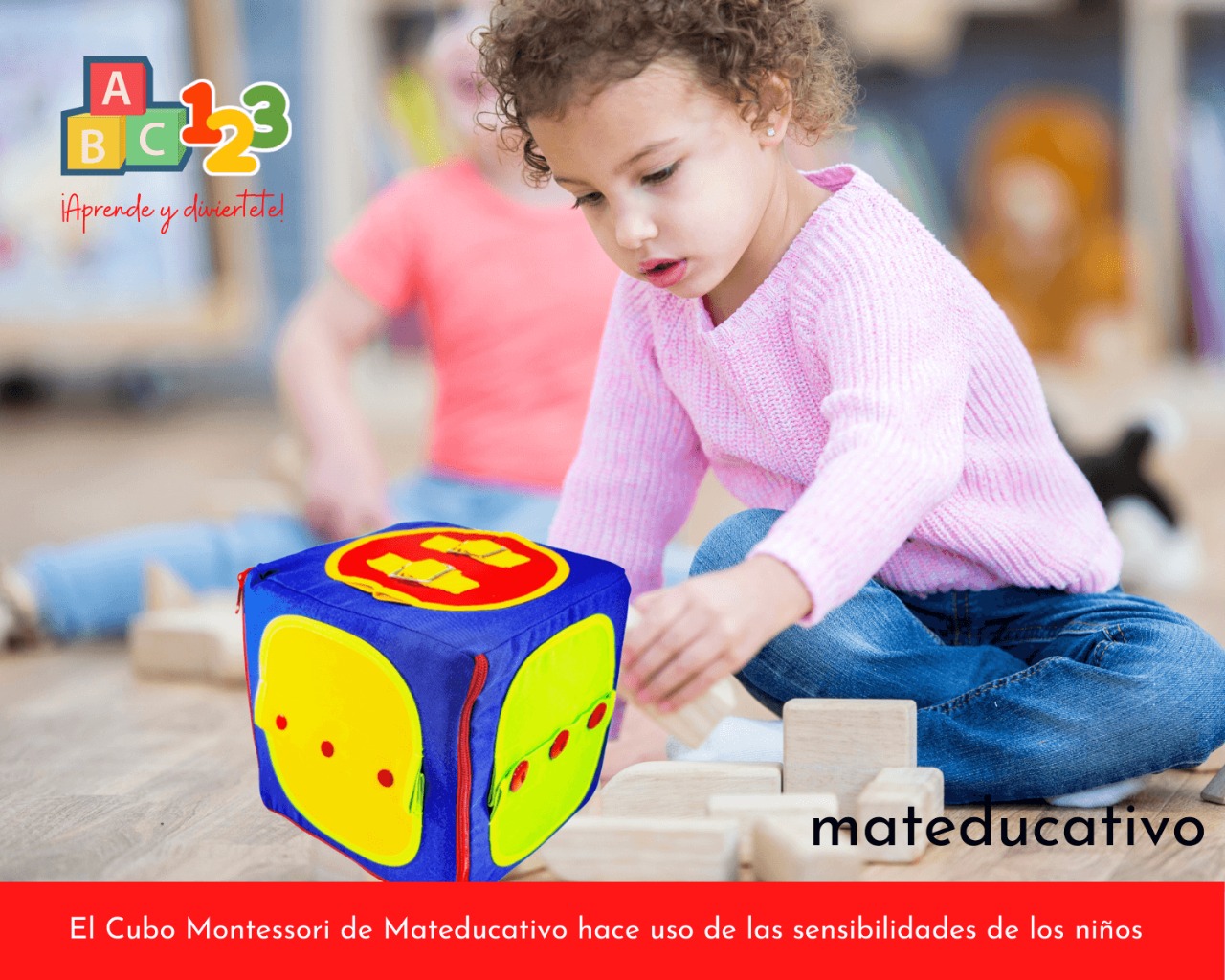 CUBO DIDACTICO MONTESSORI