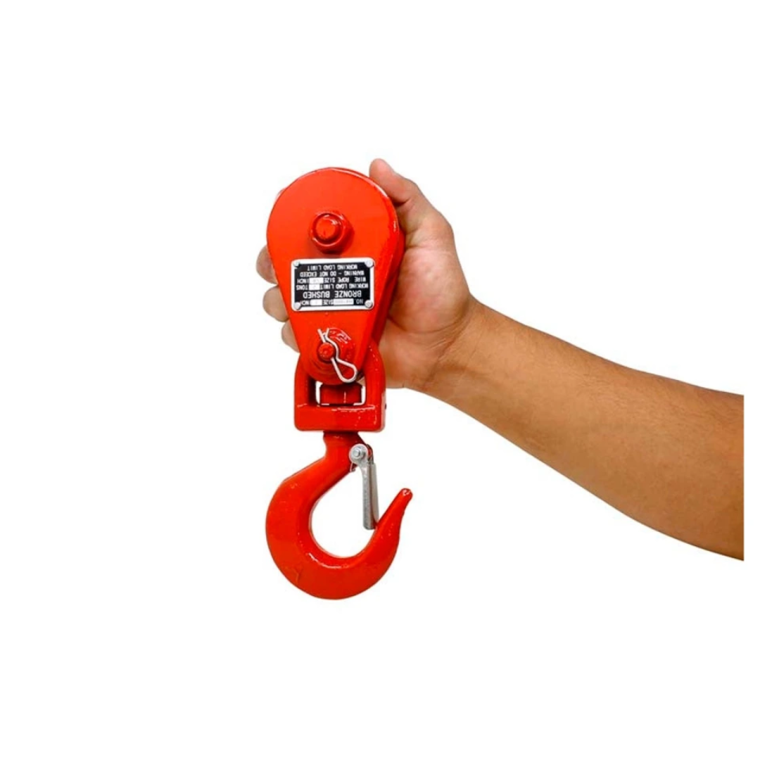 Polea Giratoria Pasteca De 3 2t Gancho Y Seguro 3/8