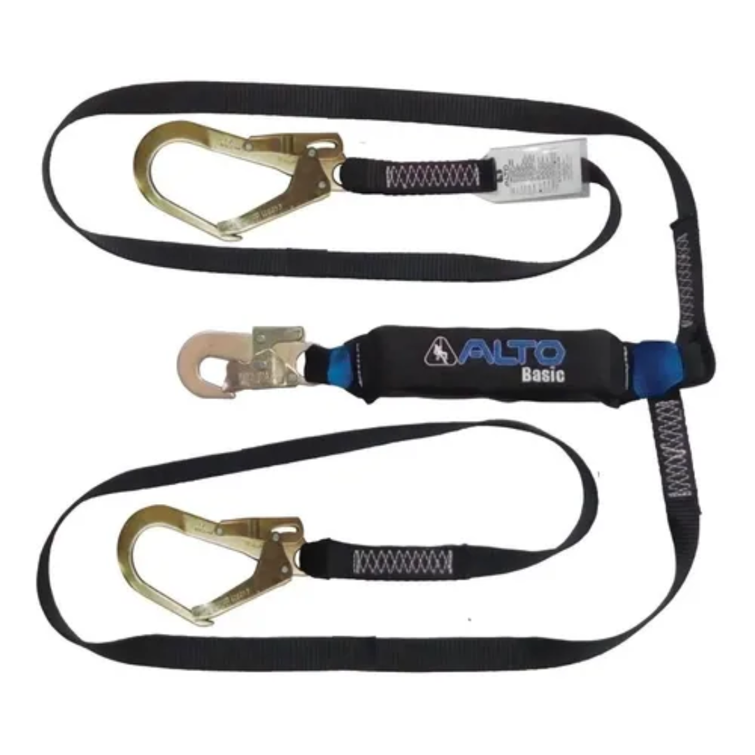 Línea De Vida Doble Brazo Con gancho Alto Altura Segura C11pg