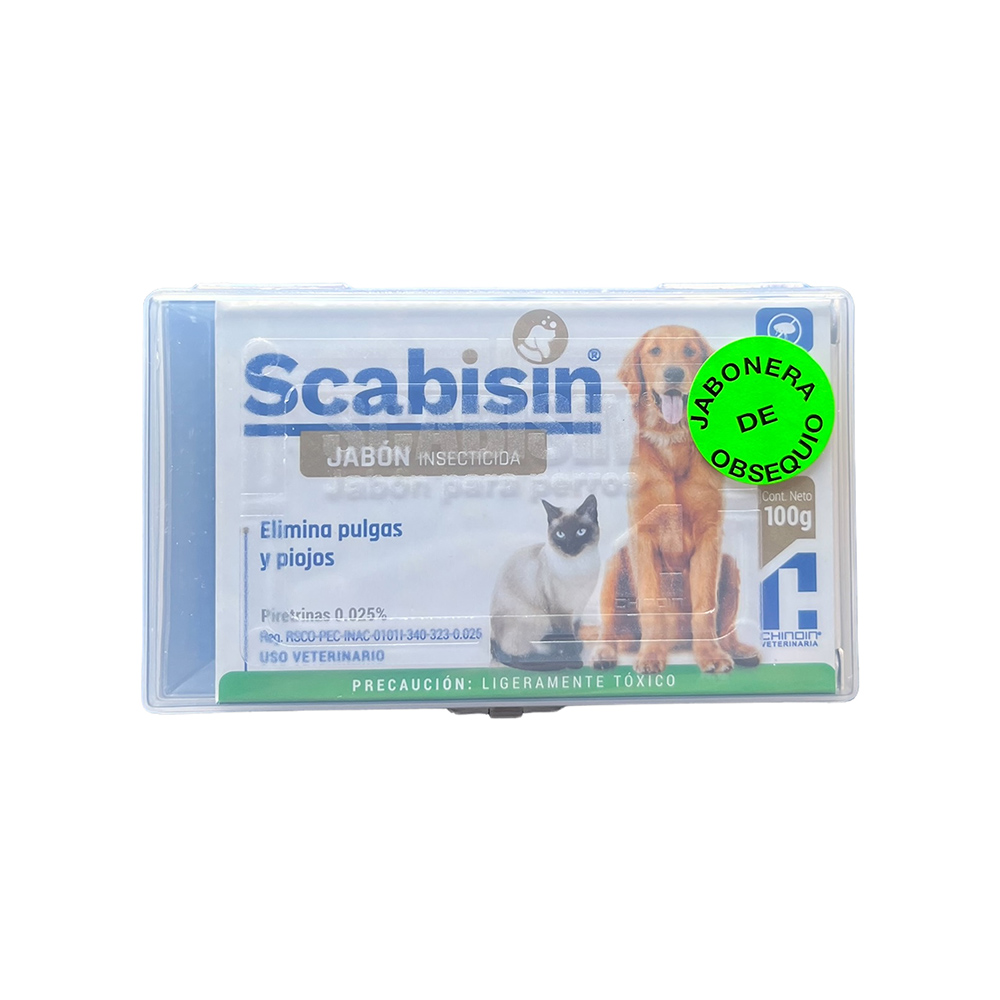 Scabisin jabon 100 gr Chioin - Ectoparasiticida