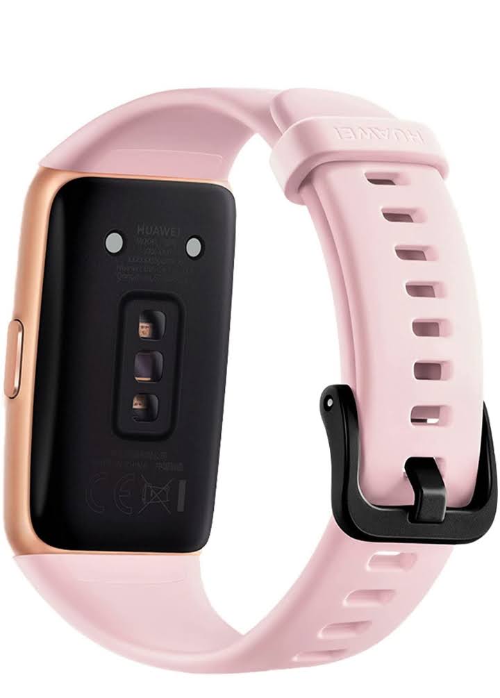 HUAWEI Band 6- Banda Inteligente, Pantalla FullView 1.47", Monitoreo de SpO2, Monitor de Ritmo y Sueño, 2 semanas de Batería- Rosa