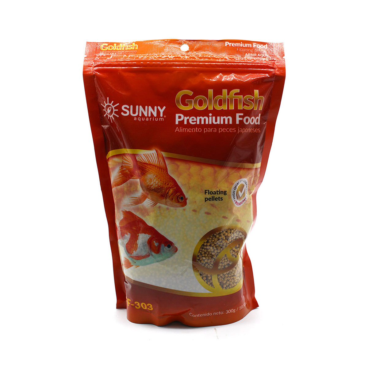 Alimento para peces gold fish 300gr