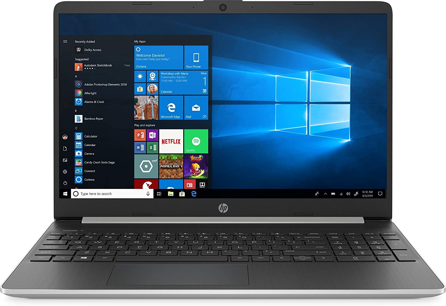 Laptop HP 240 G8 14" HD, Intel Core i5 8GB, 1TB + 128GB SSD 
