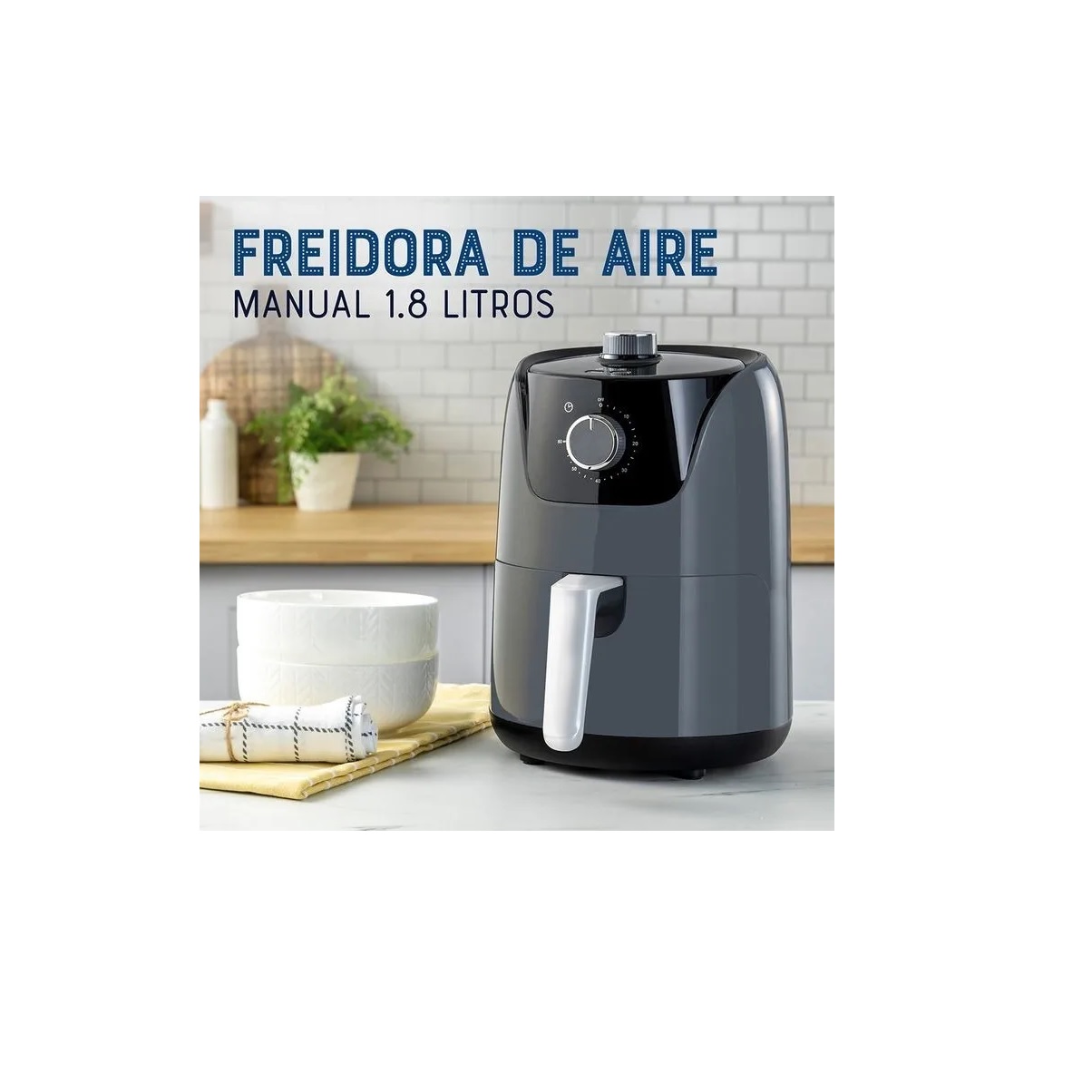 Freidora De Aire Oster Ckstaf18m-013 1.8l Manual