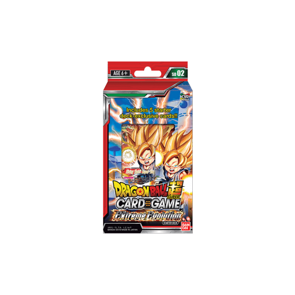 Dragon Ball Super Card Game Extreme Evolution Starter Deck SD02