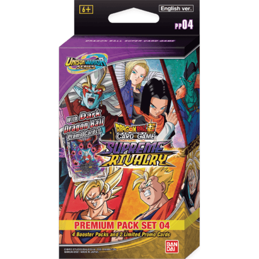 Dragon Ball Super Card Game Supreme Rivalry Premium Pack Set 04 PP04