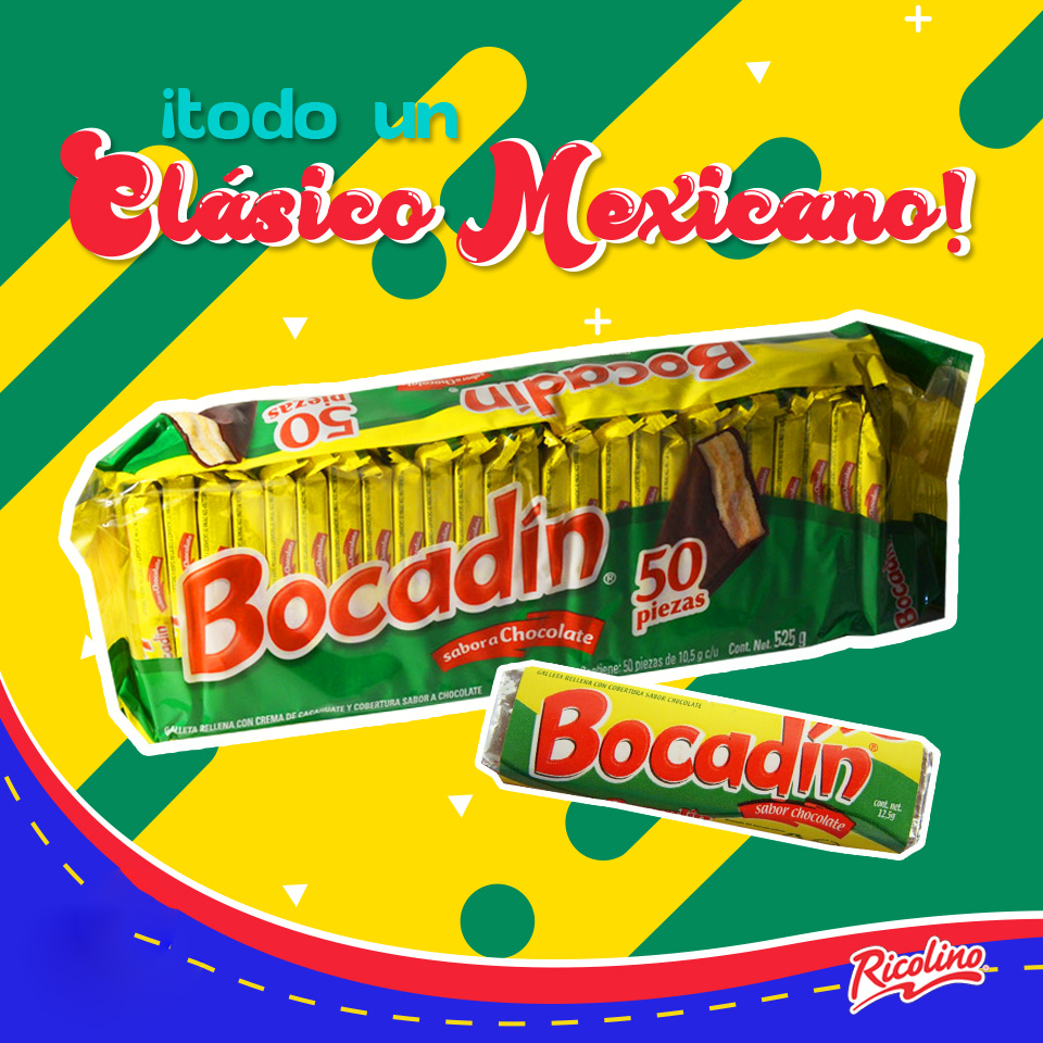 Paquete 50 Bocadín Chocolate Galleta Bocadin