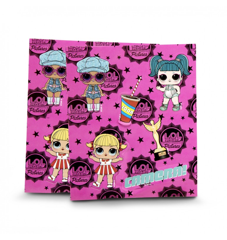 Diario secreto de Lol Surprise con candado para niñas libreta para dibujar 