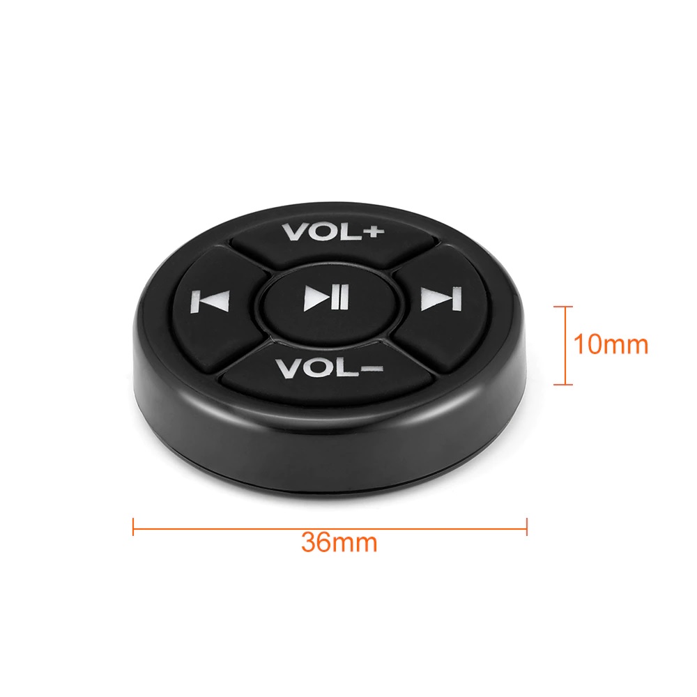 Mando control distancia inalámbrico Bluetooth teléfono inteligente coche luz led música Android IOS