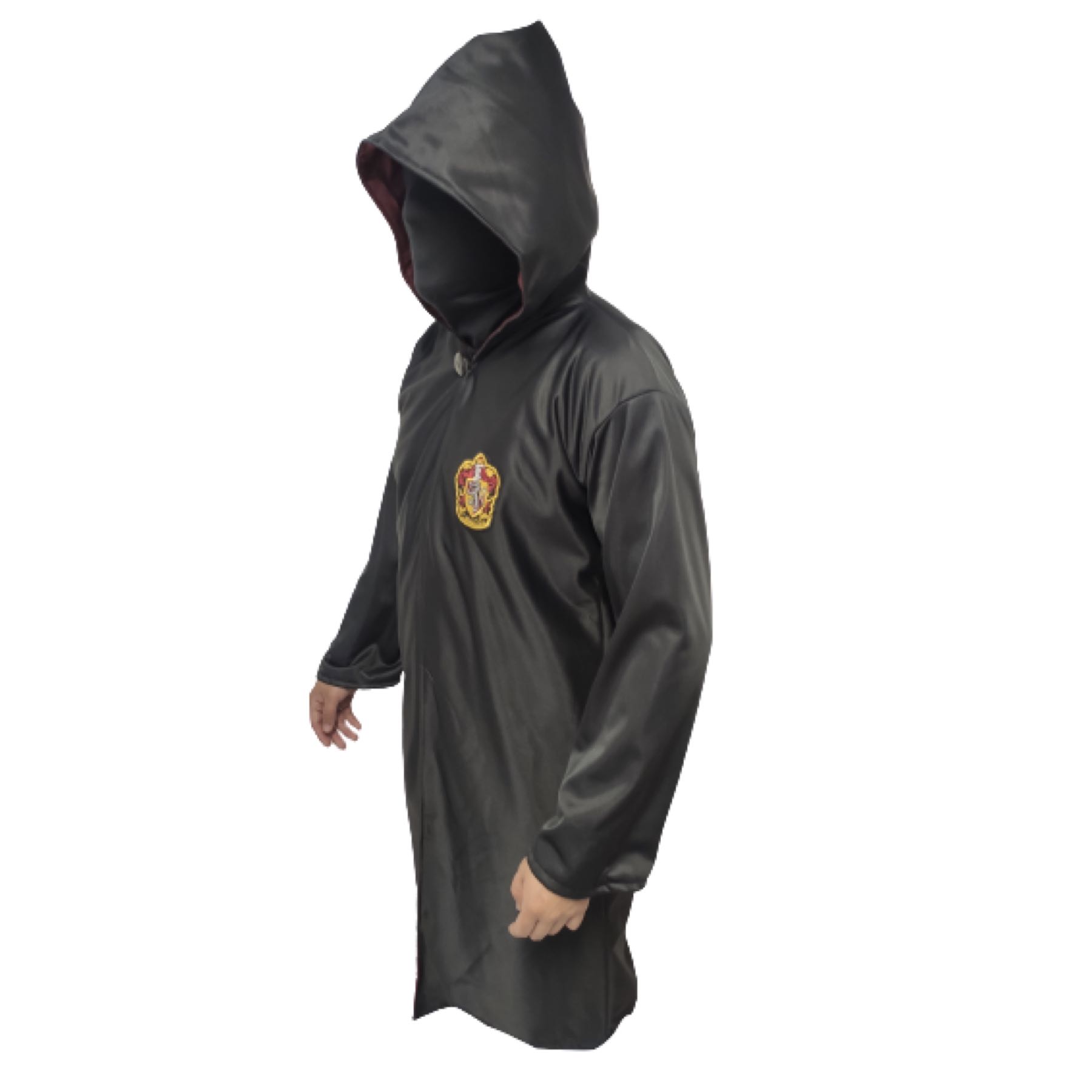 Cosplay Harry Potter Disfraz Combo Gryffindor Adultos Capa Bata Abrigo Gabardina Unitalla y Varita Resina Sauco Albus Dumbledore