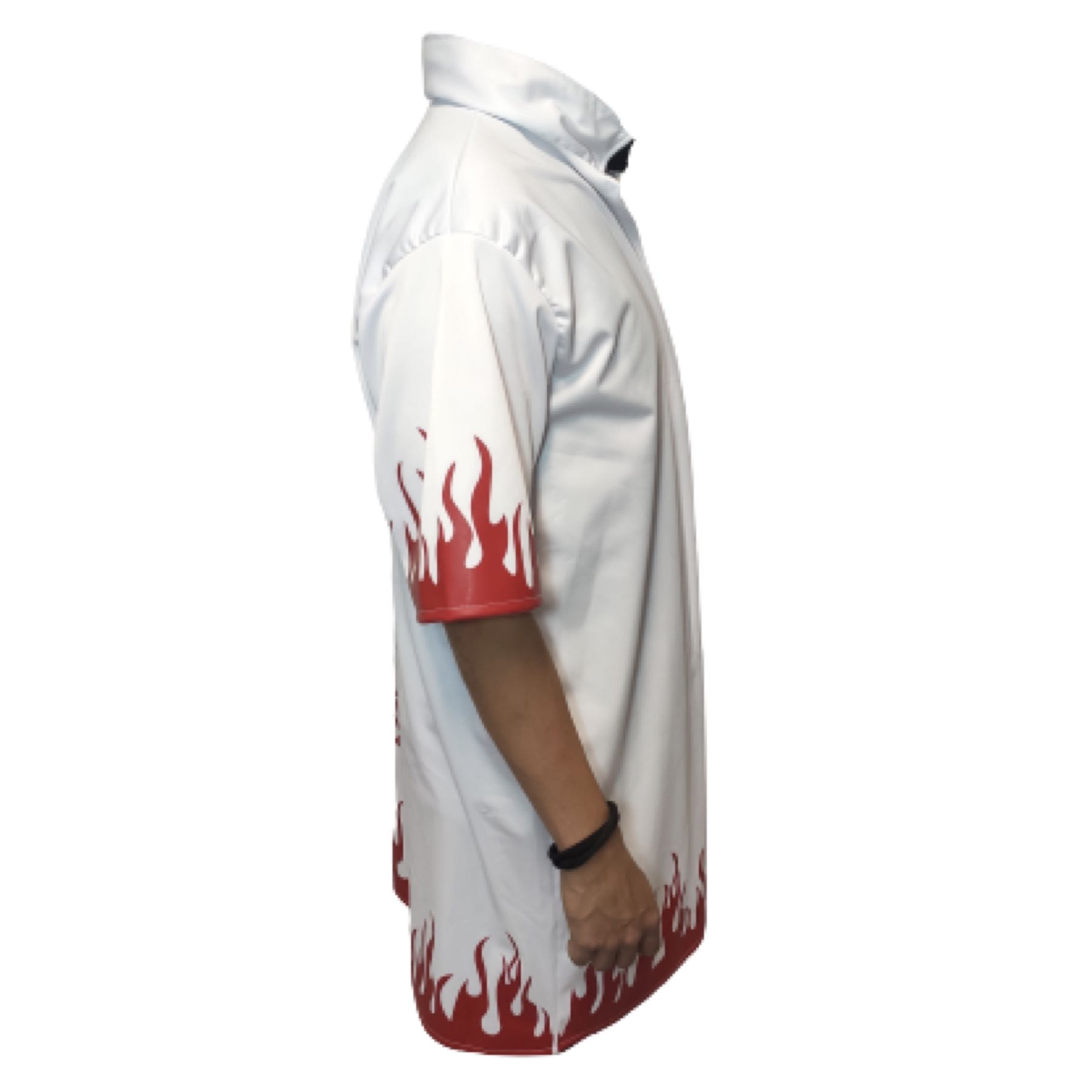 Cosplay Naruto Disfraz Adulto Bata Capa Abrigo Gabardina Unitalla Cuarto Hokage Yondaime Minato Namikaze Konoha Ermitaño