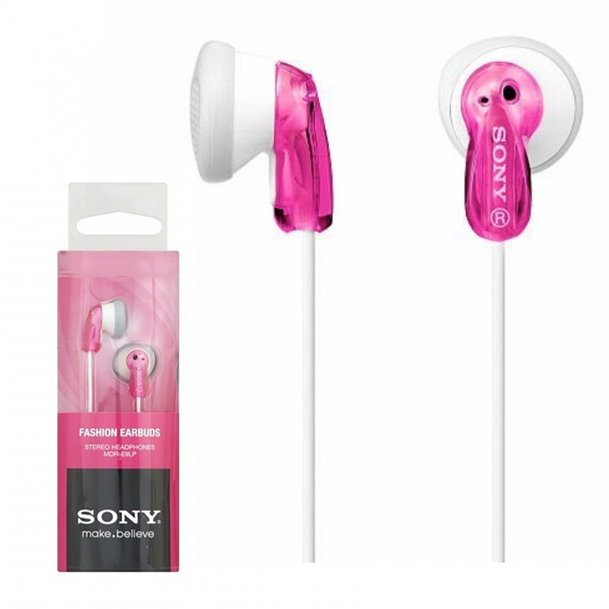 AUDIFONOS SONY MOD. MDR-E9LP/PC ROSA