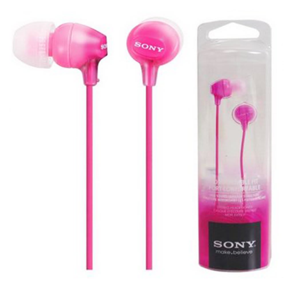 AUDIFONOS SONY MOD. MDR-EX15LP/PI ROSA