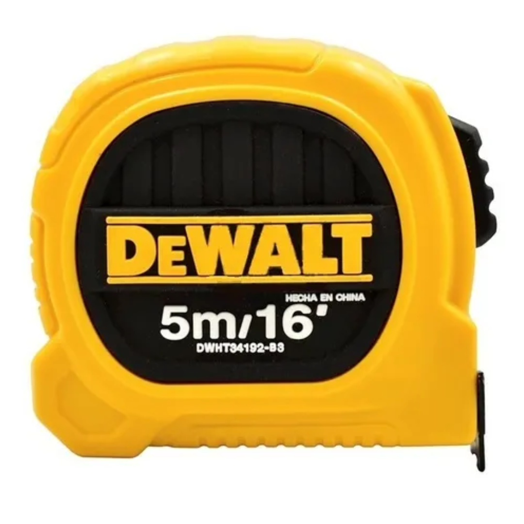Flexometro Dúo 5m/16' Plástico Dewalt Dwht34192