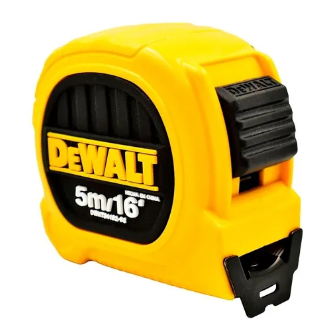 Flexometro Dúo 5m/16' Plástico Dewalt Dwht34192
