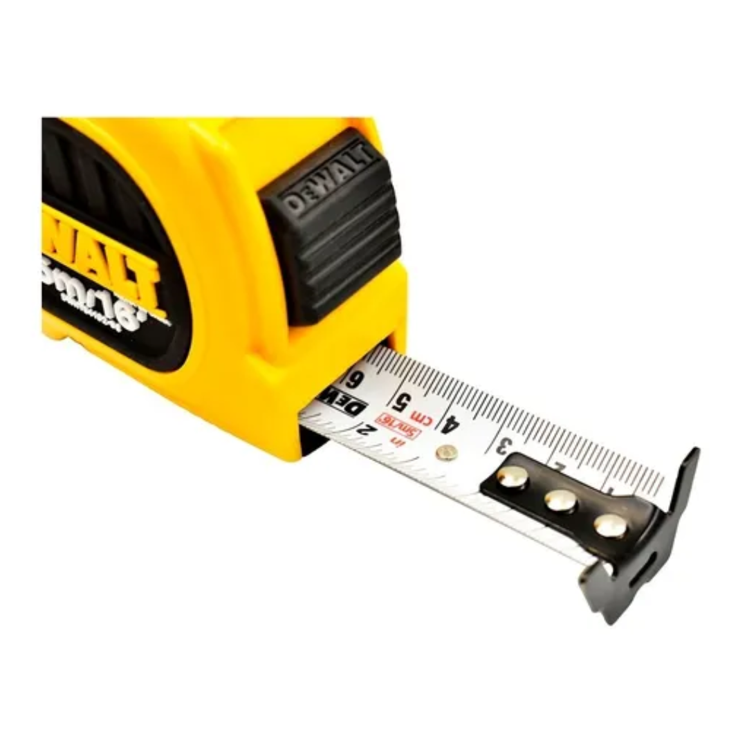 Flexometro Dúo 5m/16' Plástico Dewalt Dwht34192